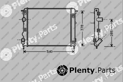 Prasco DA220R002 — Radiator, engine cooling PrascoSelection