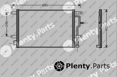 Prasco AD020C002 — Condenser, air conditioning PrascoSelection