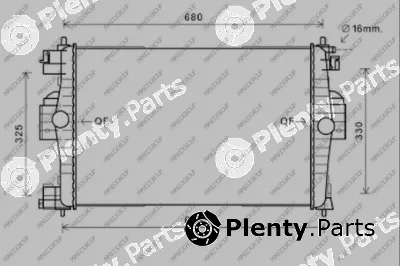 Prasco CI430R002 — Radiator, engine cooling PrascoSelection