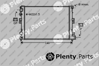 Prasco CI053R003 — Radiator, engine cooling PrascoSelection
