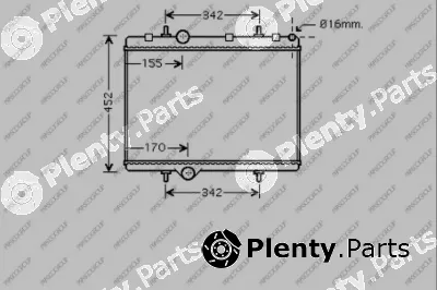 Prasco CI717R003 — Radiator, engine cooling PrascoSelection