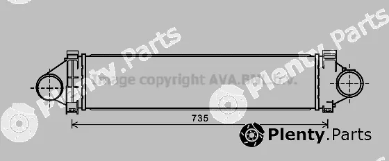 Prasco AU4213 — Charge Air Cooler