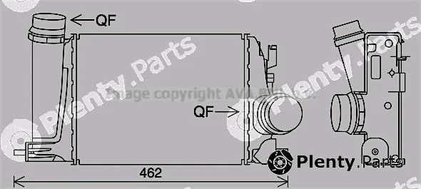 Prasco DN4415 — Charge Air Cooler