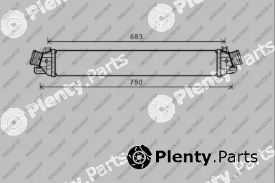 Prasco AA344N003 — Charge Air Cooler PrascoSelection