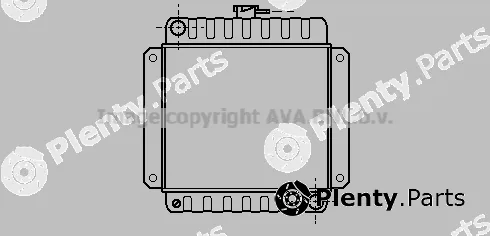 Prasco BW2006 — Radiator, engine cooling