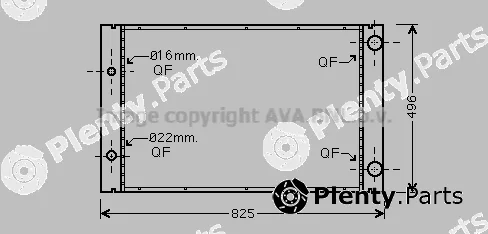 Prasco AI2268 — Radiator, engine cooling