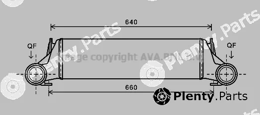 Prasco BW4421 — Charge Air Cooler