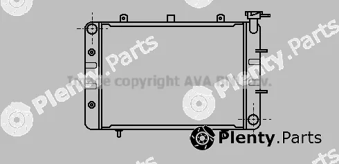 Prasco OL2017 — Radiator, engine cooling
