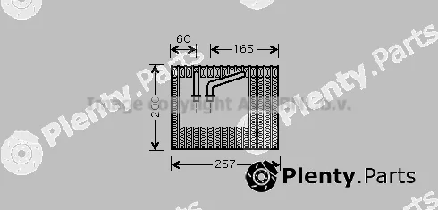 Prasco FTV339 — Evaporator, air conditioning