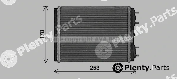 Prasco LA6032 — Heat Exchanger, interior heating