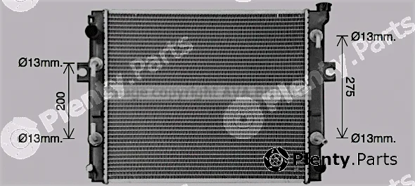 Prasco HRT2142 — Radiator, engine cooling