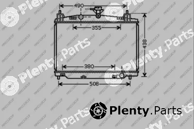 Prasco MZ309R002 — Radiator, engine cooling PrascoSelection