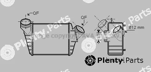 Prasco VN4219 — Charge Air Cooler