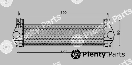 Prasco DW4093 — Charge Air Cooler