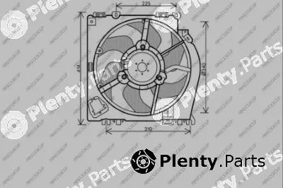 Prasco DS011F001 — Fan, engine cooling PrascoSelection