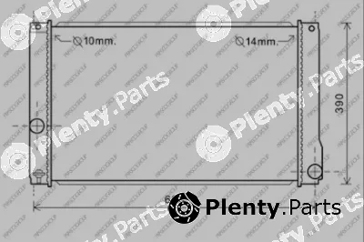 Prasco TY352R005 — Radiator, engine cooling PrascoSelection
