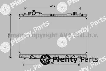 Prasco TO2666 — Radiator, engine cooling
