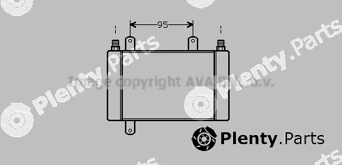 Prasco AU3088 — Oil Cooler, engine oil