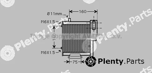 Prasco AI3265 — Oil Cooler, automatic transmission