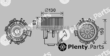 Prasco RT8599 — Electric Motor, interior blower
