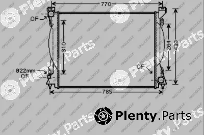 Prasco AD034R010 — Radiator, engine cooling PrascoSelection