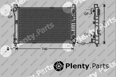 Prasco ME026R001 — Radiator, engine cooling PrascoSelection