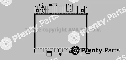 Prasco BW2111 — Radiator, engine cooling
