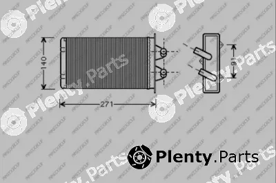 Prasco FT017H001 — Heat Exchanger, interior heating PrascoSelection