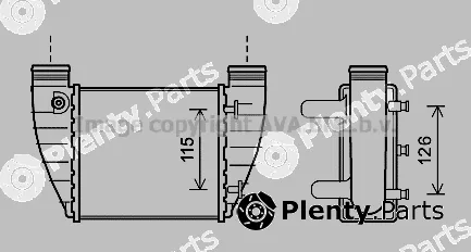 Prasco AIA4345 — Charge Air Cooler