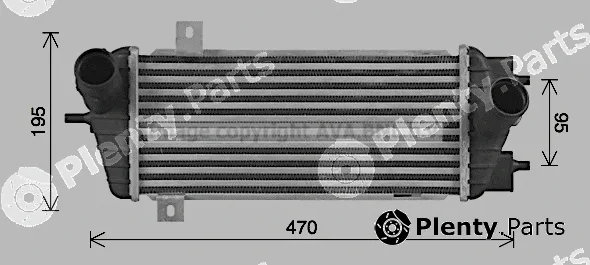 Prasco KA4324 — Charge Air Cooler