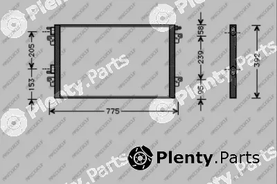 Prasco RN085C001 — Condenser, air conditioning PrascoSelection