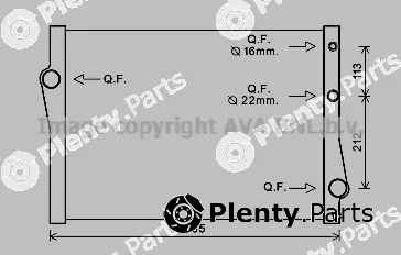 Prasco BWA2471 — Radiator, engine cooling