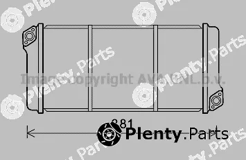 Prasco MN6080 — Heat Exchanger, interior heating