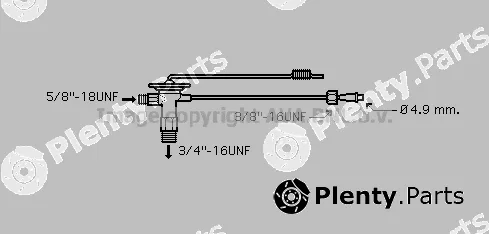 Prasco BW1358 — Expansion Valve, air conditioning