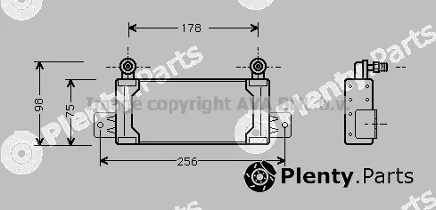 Prasco PE3047 — Oil Cooler, engine oil