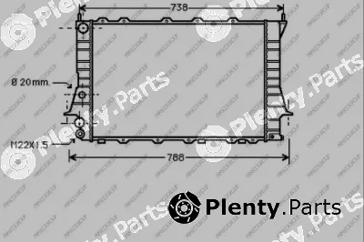 Prasco AD029R001 — Radiator, engine cooling PrascoSelection