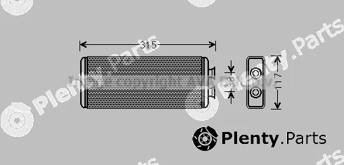 Prasco JR6055 — Heat Exchanger, interior heating