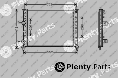 Prasco FT137R011 — Radiator, engine cooling PrascoSelection