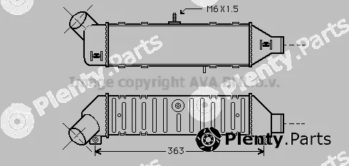 Prasco VN4136 — Charge Air Cooler
