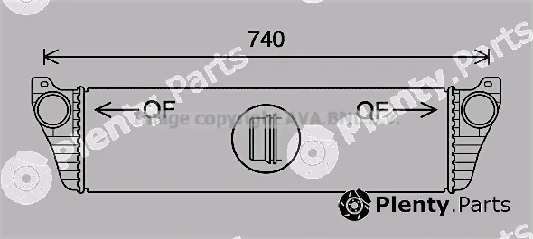 Prasco MS4690 — Charge Air Cooler