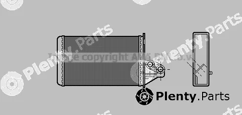 Prasco BW6189 — Heat Exchanger, interior heating