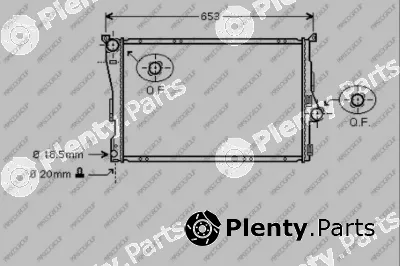 Prasco BM018R001 — Radiator, engine cooling PrascoSelection