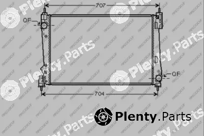 Prasco AA210R002 — Radiator, engine cooling PrascoSelection