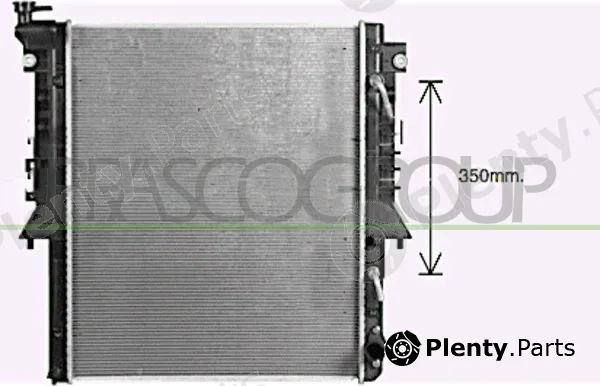Prasco FT824R002 — Radiator, engine cooling