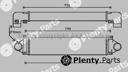 Prasco AUA4218 — Charge Air Cooler