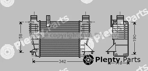 Prasco RTA4338 — Charge Air Cooler