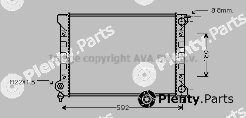 Prasco VNA2045 — Radiator, engine cooling