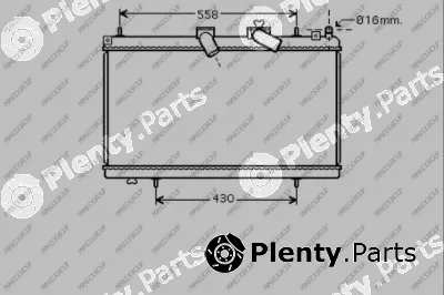 Prasco CI523R007 — Radiator, engine cooling PrascoSelection