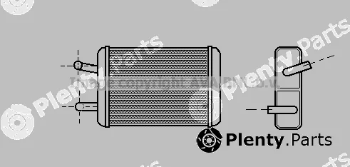 Prasco TO6122 — Heat Exchanger, interior heating