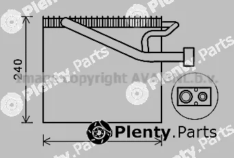 Prasco CRV125 — Evaporator, air conditioning